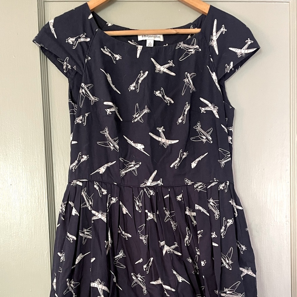 Emily & Fin- fit and flair midi dress